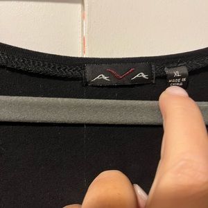 Xl black T-shirt dress